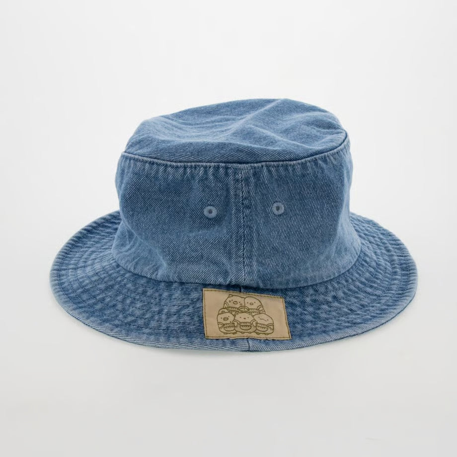 "Sumikko Gurashi Denim House" Patch Bucket Hat