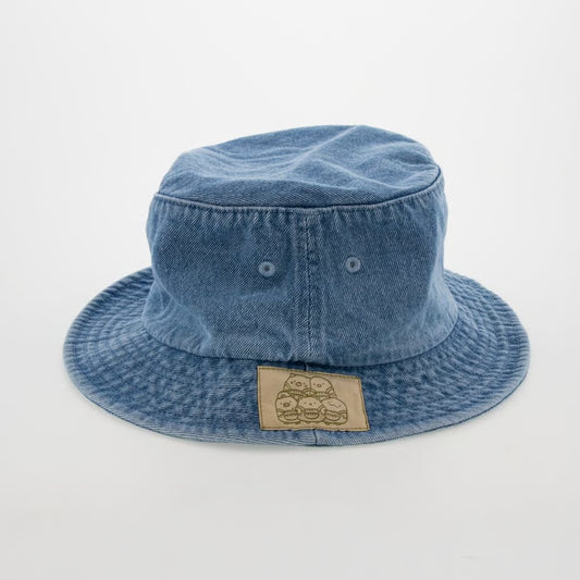 "Sumikko Gurashi Denim House" Patch Bucket Hat