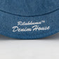 "Rilakkuma Denim House" Embroidered Bucket Hat