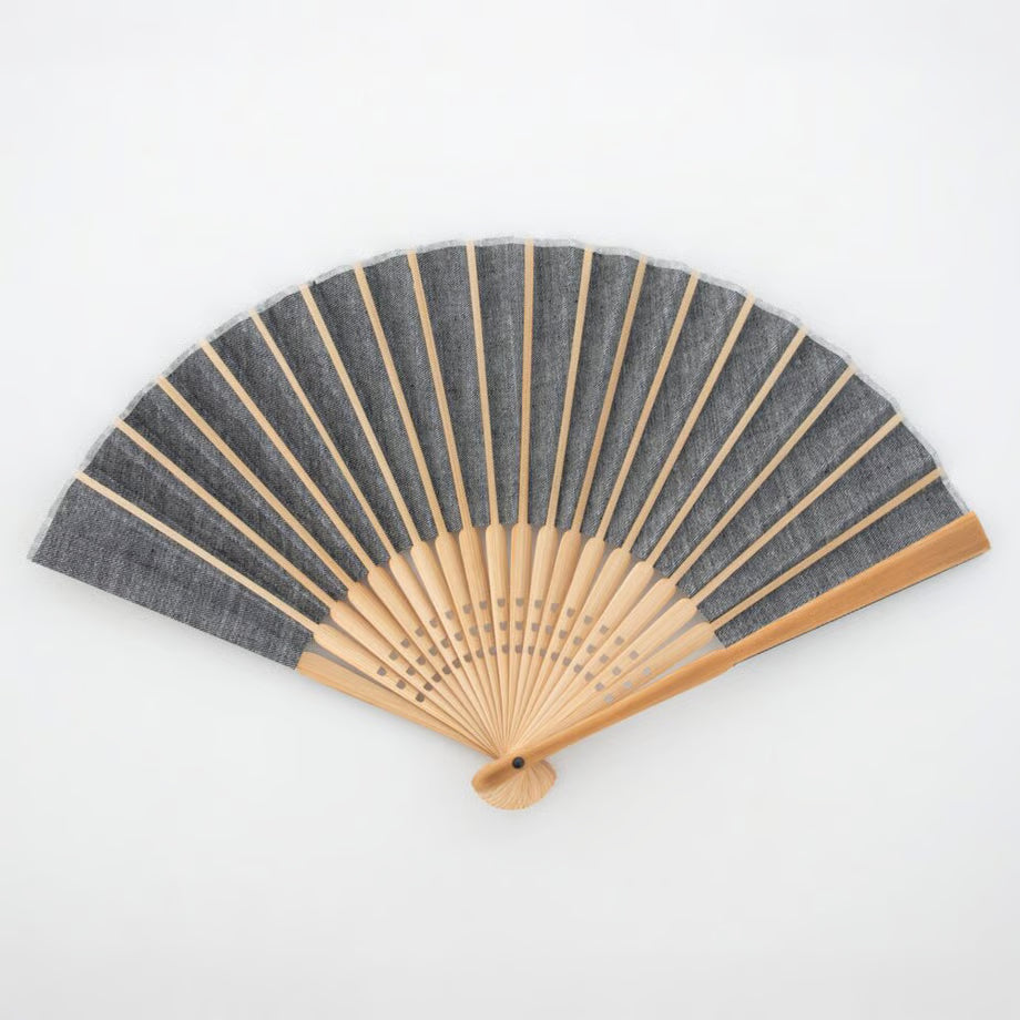 "Rilakkuma Denim House" Folding Fan