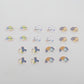 "Sumikko Gurashi Denim House" Sticker Flakes