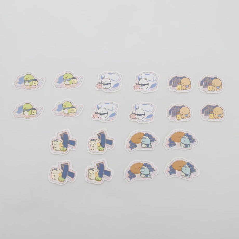 "Sumikko Gurashi Denim House" Sticker Flakes
