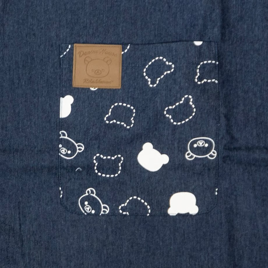 "Rilakkuma Denim House" Short Apron