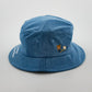 "Rilakkuma Denim House" Embroidered Bucket Hat