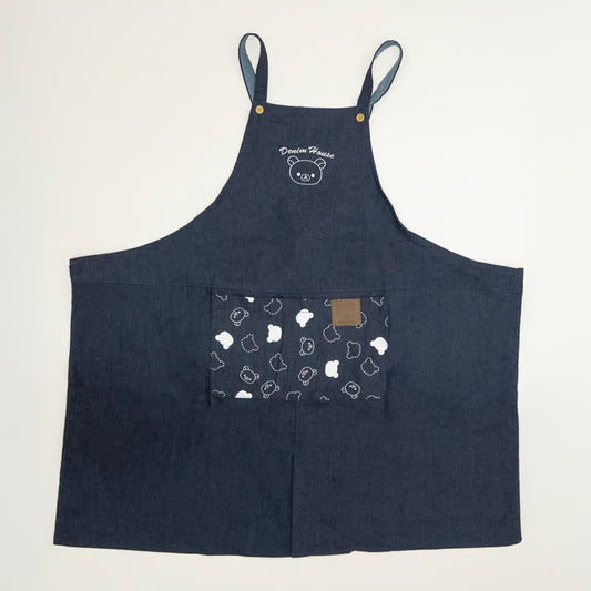 "Rilakkuma Denim House" Long Apron