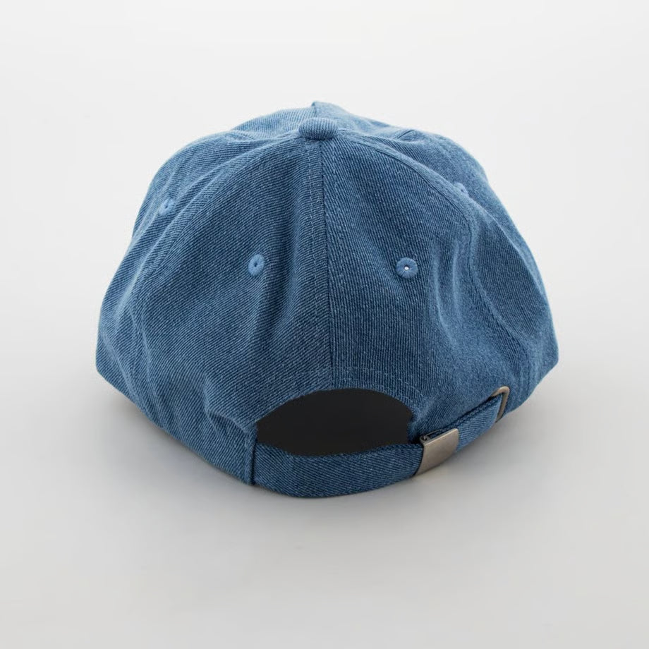 "Rilakkuma Denim House" Color Embroidered Cap