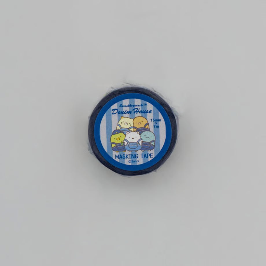 [B] "Sumikko Gurashi Denim House" Masking Tape