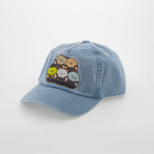 "Sumikko Gurashi Denim House" Color Embroidered Cap