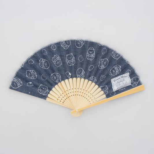 "Sumikko Gurashi Denim House" Folding Fan