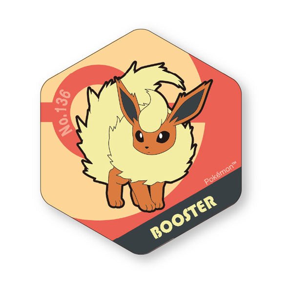 [FLAREON] "Pokemon Honeycomb" BIG Magnet - Rosey’s Kawaii Shop