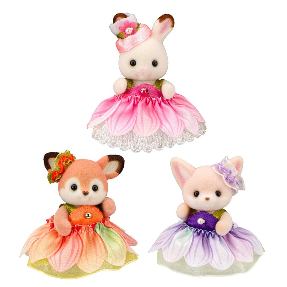 [FLOWER DRESS] "Sylvanian Families" Figure - Rosey’s Kawaii Shop