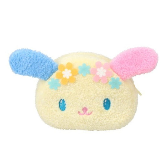 [FLOWERS FLUFFY] "Usahana Face" Pouch - Rosey’s Kawaii Shop