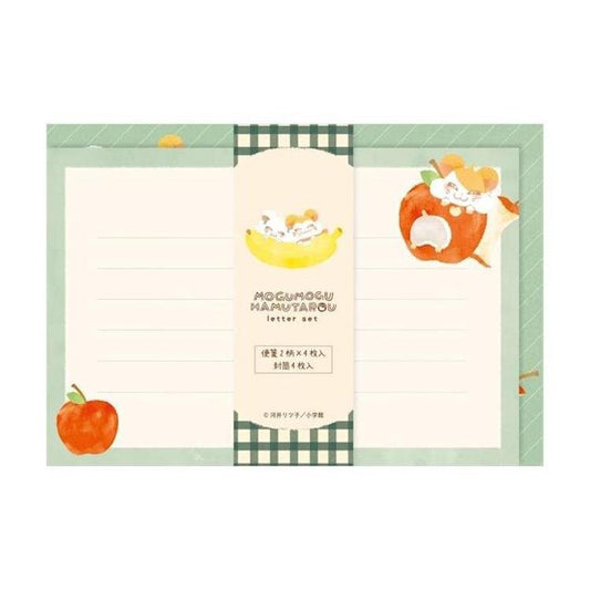 [FRUITS] "Mogumogu Hamtaro" Letter Set - Rosey’s Kawaii Shop