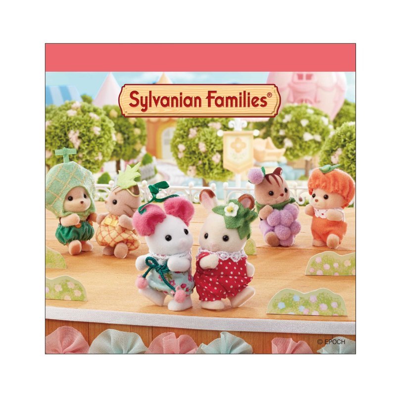 [FRUITS] "Sylvanian Families" Memo Pad - Rosey’s Kawaii Shop