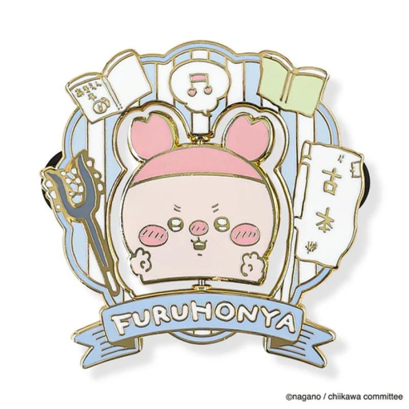[FURUHONYA] "Chiikawa Large Swivel Pin" Badge - Rosey’s Kawaii Shop