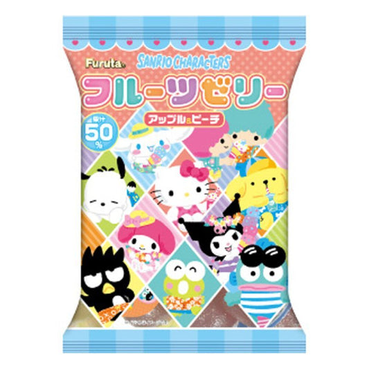 FURUTA "Sanrio Apple & Peach Jelly Cups" - Rosey’s Kawaii Shop