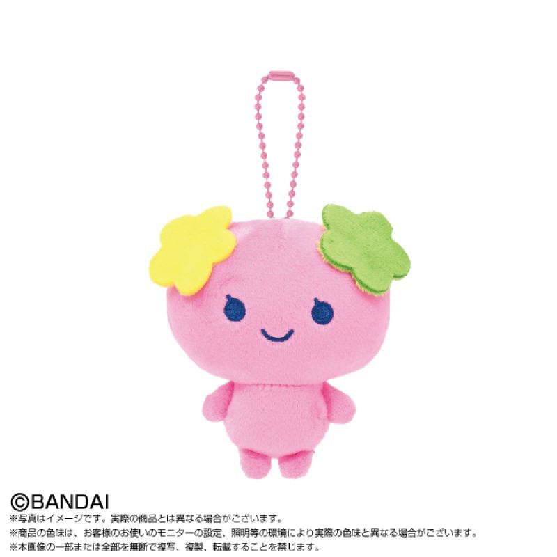[FURUWATCHI / FLOWERS] "Tamagotchi Paradise" Plush Keychain - Rosey’s Kawaii Shop