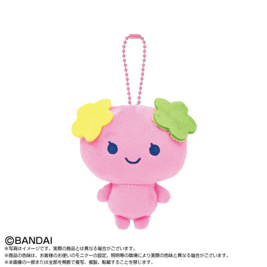 [FURUWATCHI / FLOWERS] "Tamagotchi Paradise" Plush Keychain - Rosey’s Kawaii Shop
