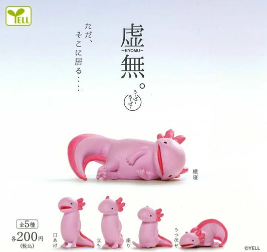 *GACHAPON* "Kyomu Axolotl" Figure - Rosey’s Kawaii Shop