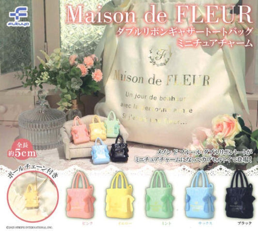 *GACHAPON* "Maison de FLEUR Mini Tote Bag" Keychain - Rosey’s Kawaii Shop
