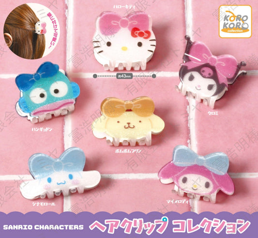 *GACHAPON* "Sanrio Mini Claw Clip" - Rosey’s Kawaii Shop