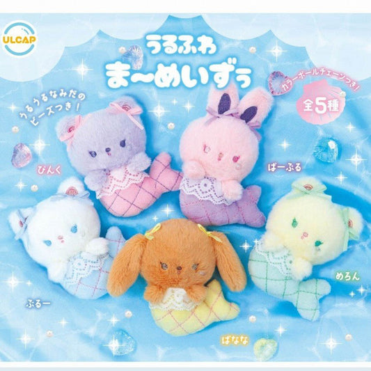 *GACHAPON* "Urufuwa Animal Mermaids" Plush - Rosey’s Kawaii Shop