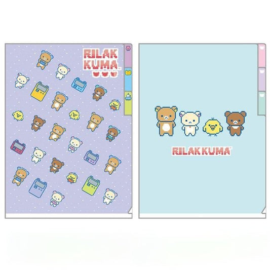 "Gaming Rilakkuma" A5 File Folder - Rosey’s Kawaii Shop