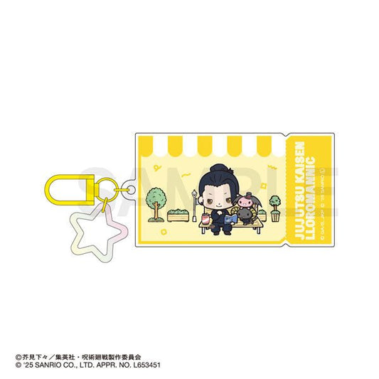 [GETO / LLOROMANNIC] "Jujutsu Kaisen Hidden Inventory / Premature Death x Sanrio Color" Acrylic Charm - Rosey’s Kawaii Shop