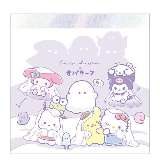 [GHOST PLAY] "Obakenu x Sanrio" Square Memo Pad - Rosey’s Kawaii Shop