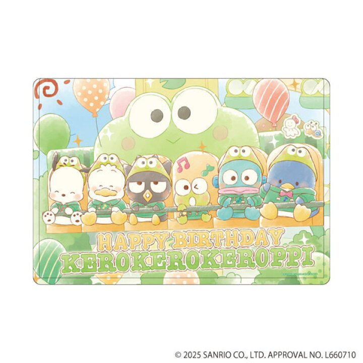 GRAFFART "HAPIDANBUI Kerokerokeroppi Birthday" Chara Clear Case - Rosey’s Kawaii Shop