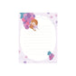 [GRAPE] "Monchhichi Fruit Parlor" Letter Set - Rosey’s Kawaii Shop