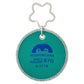 [GREEN] "Koupenchan Space Mission" Embroidery Keychain - Rosey’s Kawaii Shop