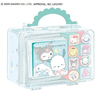 [GREEN - MIX/MUNYATTO] "Sanrio Mini Stamp Set" - Rosey’s Kawaii Shop