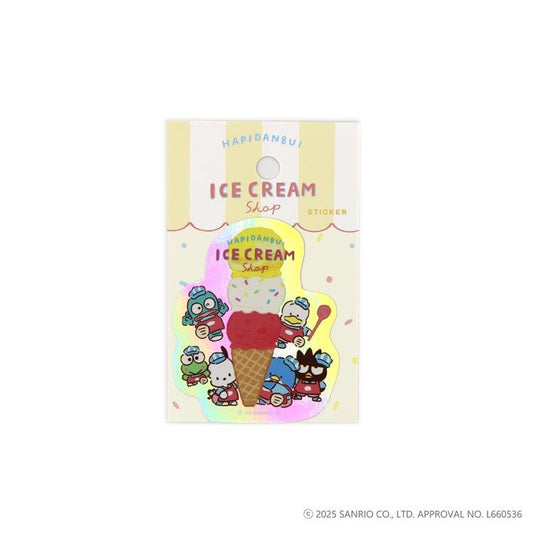 [GROUP] "Hapidanbui Ice Cream Shop" Die Cut Sticker - Rosey’s Kawaii Shop