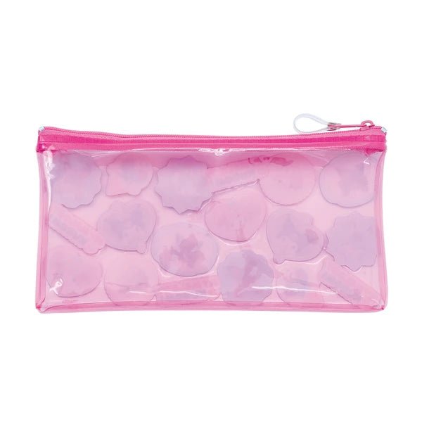 [GROUP / PINK] "My Melody & Kuromi Netflix Series" Clear Pen Case - Rosey’s Kawaii Shop