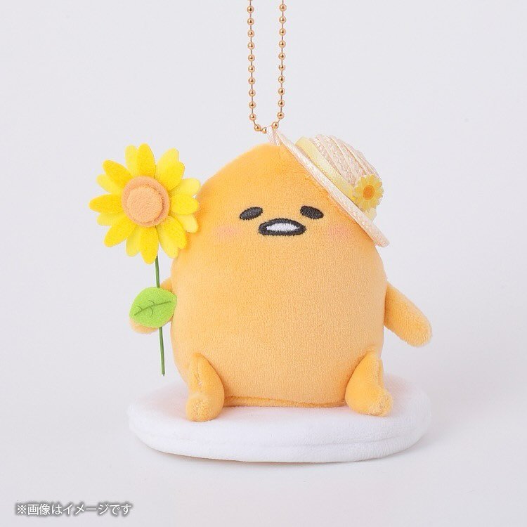 [GUDETAMA] "Sanrio Himawari Sunflower" Plush Mascot - Rosey’s Kawaii Shop