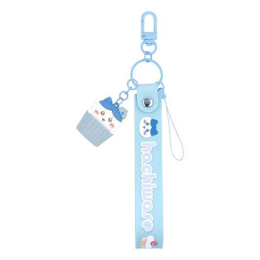[HACHIWARE] "Chiikawa Cupcake" Hand Strap with Mascot - Rosey’s Kawaii Shop