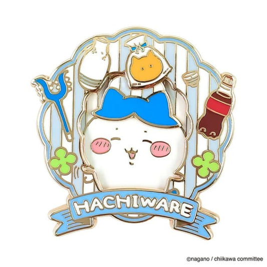 [HACHIWARE] "Chiikawa Large Swivel Pin" Badge - Rosey’s Kawaii Shop