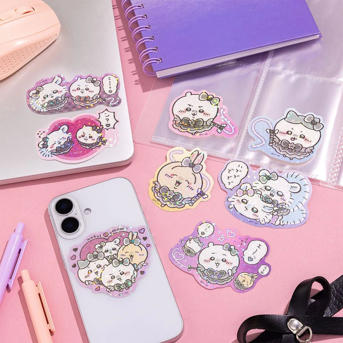 [HACHIWARE] "Magical Chiikawa" Hologram Sticker - Rosey’s Kawaii Shop