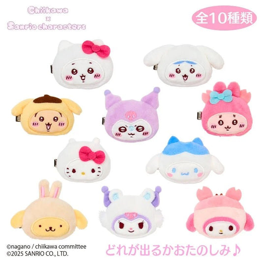 [HAIR CLIP] "Chiikawa x Sanrio" Blind - Rosey’s Kawaii Shop
