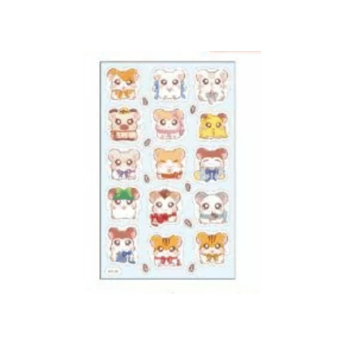 "Hamtaro" Pukkuri Sticker - Rosey’s Kawaii Shop