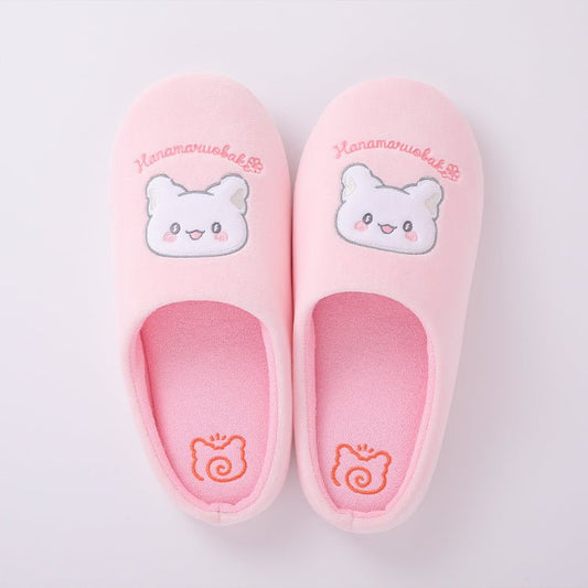 "Hanamaruobake I Love Sweets" Room Slippers - Rosey’s Kawaii Shop