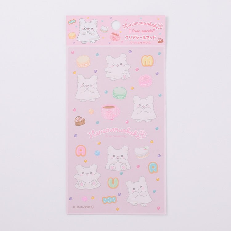"Hanamaruobake I Love Sweets" Sticker Sheet - Rosey’s Kawaii Shop