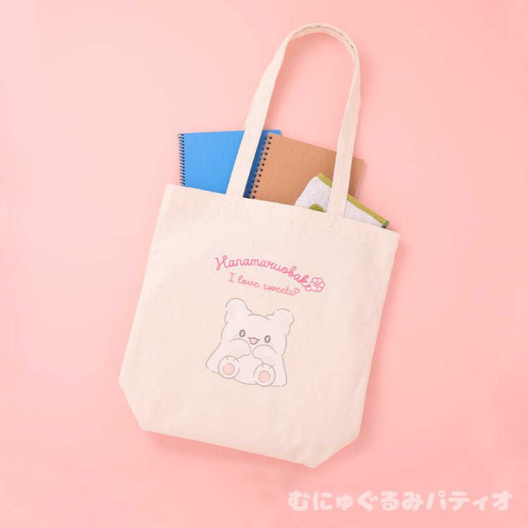 "Hanamaruobake I Love Sweets" Tote Bag - Rosey’s Kawaii Shop