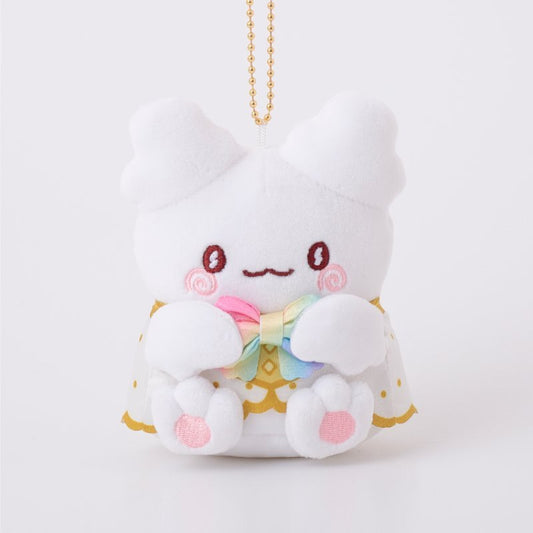 [HANAMARUOBAKE RAINBOW] "Ichigo Shinbun 50th Anniversary x Munyugurumi Patio POPUP STORE" Plush Keychain - Rosey’s Kawaii Shop