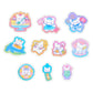 [HANAMARUOBAKE] "Sanrio Summer" Sticker Flakes - Rosey’s Kawaii Shop