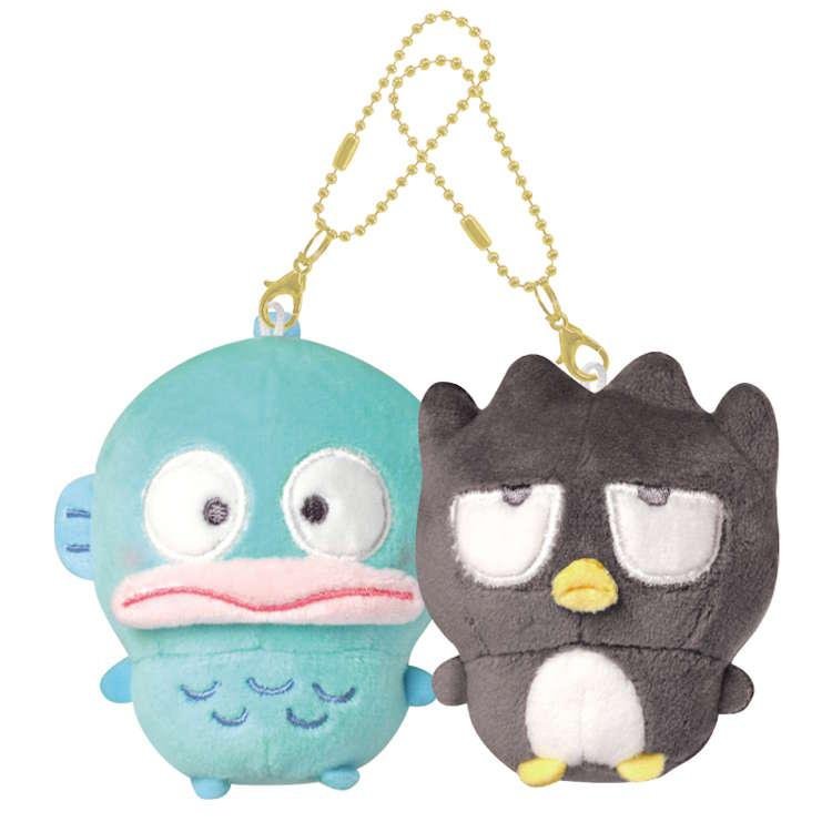 [HANGYODON / BADTZ MARU] "Sanrio Marumocchi Nikonui" Plush Keychain - Rosey’s Kawaii Shop