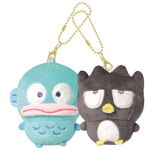 [HANGYODON / BADTZ MARU] "Sanrio Marumocchi Nikonui" Plush Keychain - Rosey’s Kawaii Shop