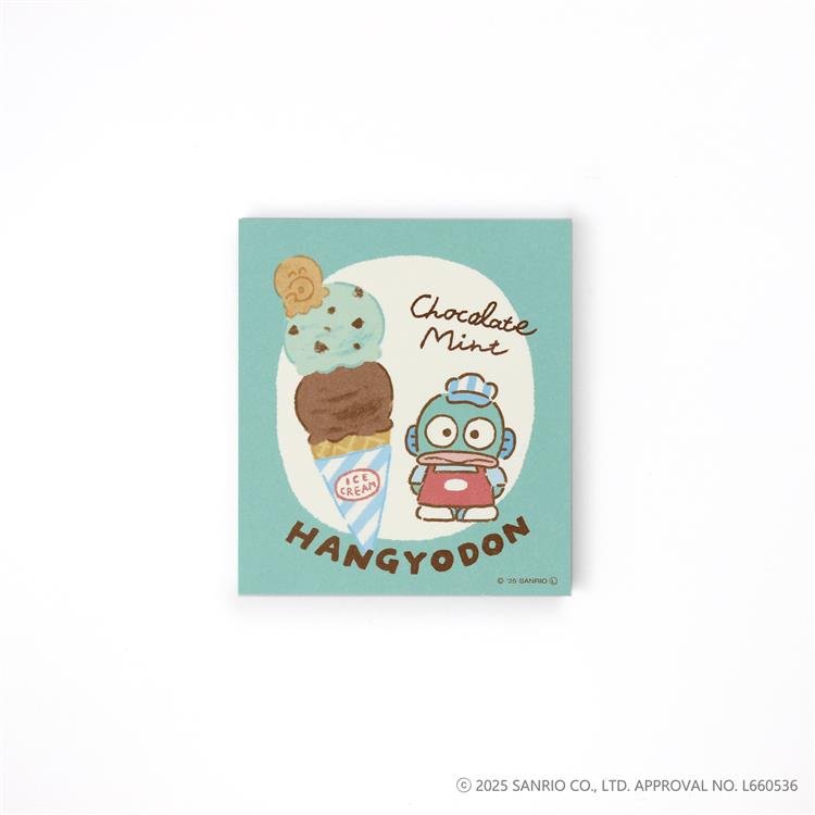 [HANGYODON] "Hapidanbui Ice Cream Shop" Memo Pad - Rosey’s Kawaii Shop