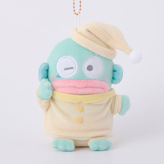 [HANGYODON] "Sanrio Pajama Party Munyugurumi" Plush Keychain - Rosey’s Kawaii Shop